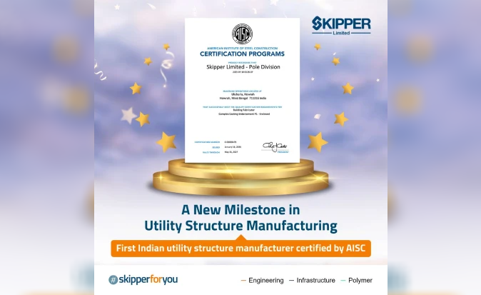 Indian Utility Structure Manufacturer Certified by AISC