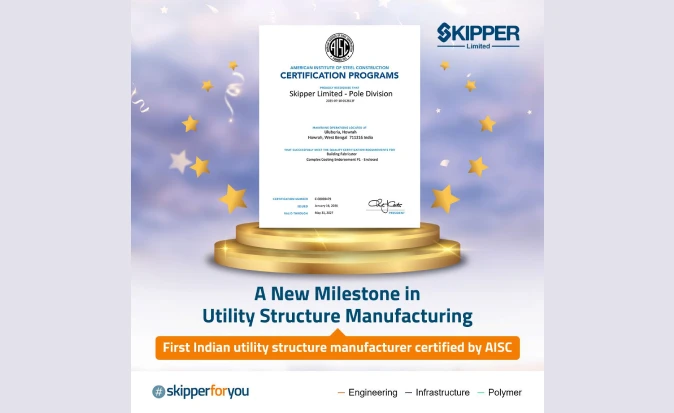 Indian Utility Structure Manufacturer Certified by AISC